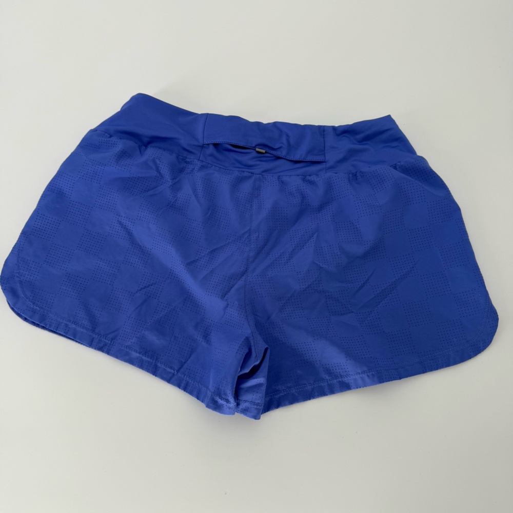 Nike Blue Athletic Shorts Lightweight Elastic Waist - Picture 2 of 9